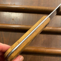 Unmarked 12” Chef Knife Carbon Steel American 1930’s-50’s Lamson?