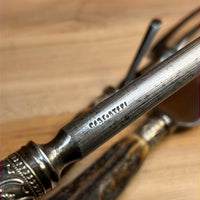 SL&S Sheffield Ltd Cutlers Carving Set Carbon Steel & Stag ~1900-1920