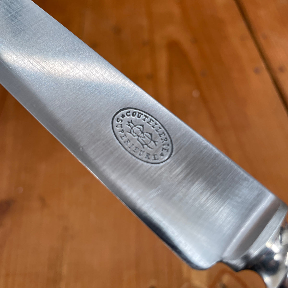 Coutellerie Superieur Table Knife Set Carbon Steel 22pc Set  Inox Thiers 1920's-50's?