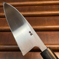 Hitohira Gorobei 135mm Deba Aogami 2 Ho Wood