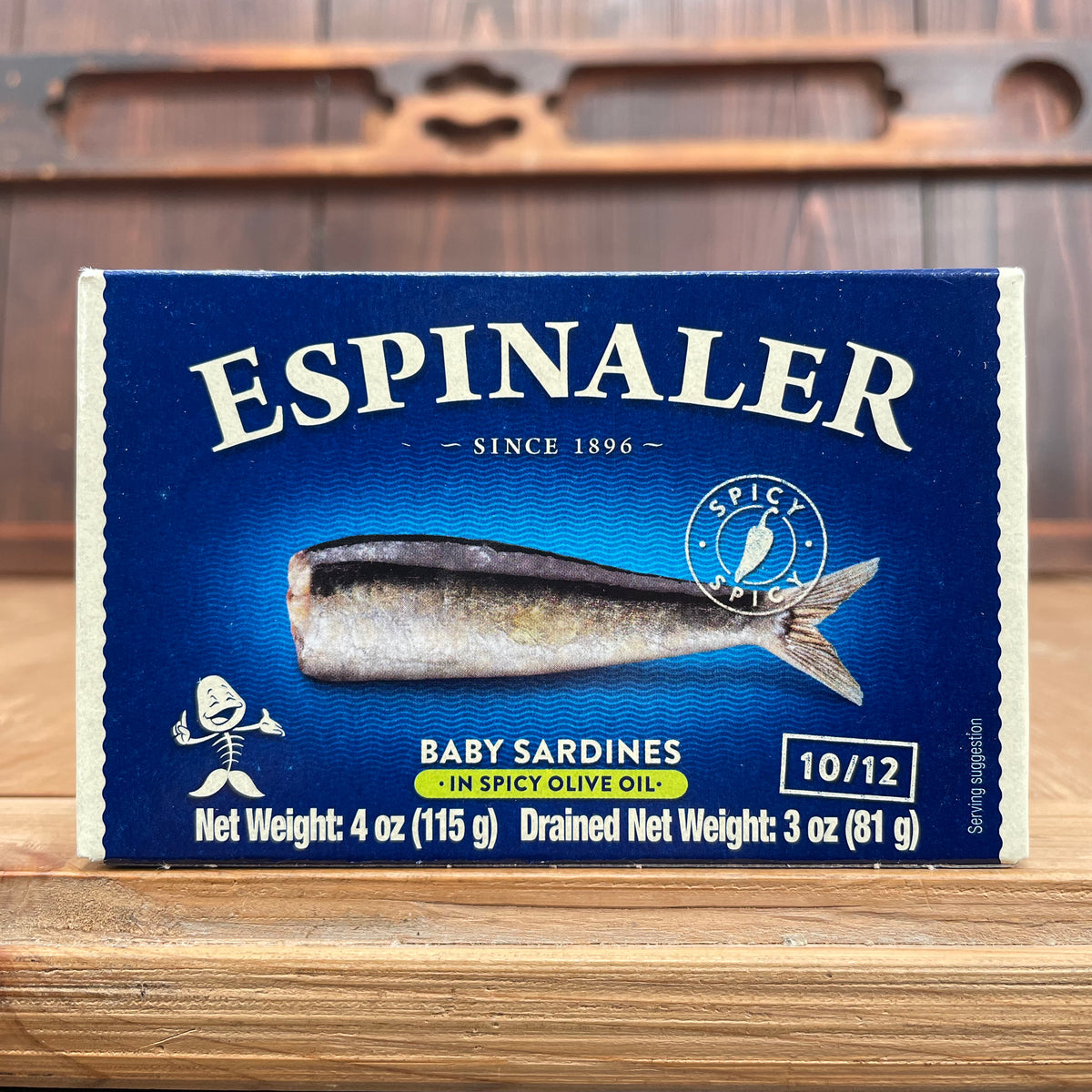 Espinaler Baby Sardines in Spicy Sauce - 4oz