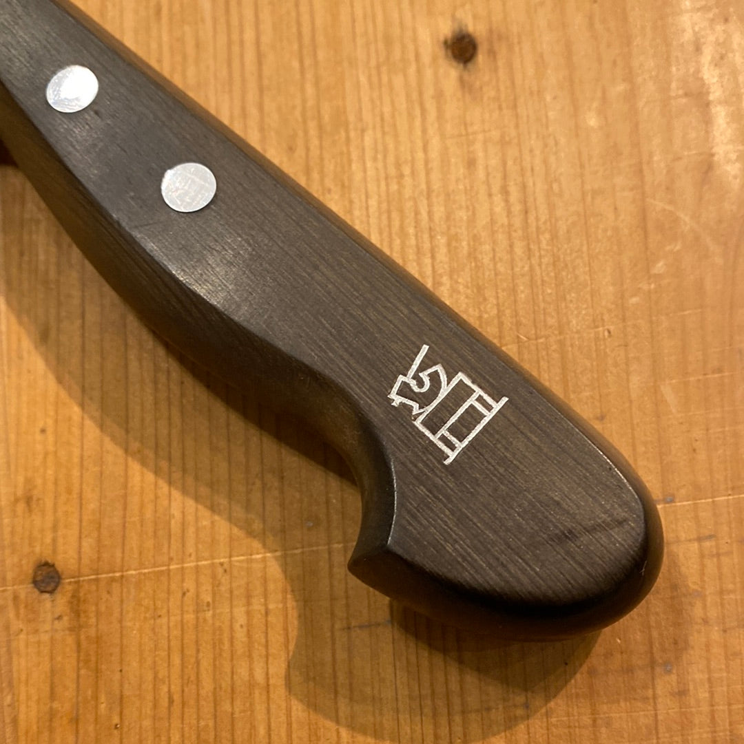 Gustav Emil Ern 8”  Bullnose Butcher Knife Solingen Early 1980’s