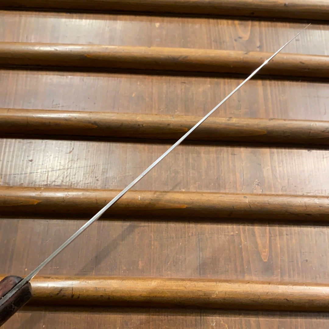 Masakane Vintage 240mm Kanto Gyuto Carbon Steel Rosewood 1960s