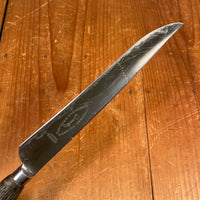 Jonathan Crookes Firth Stainless 8" Slicer Heart & Pistol Horn Handle 1920's-50's?
