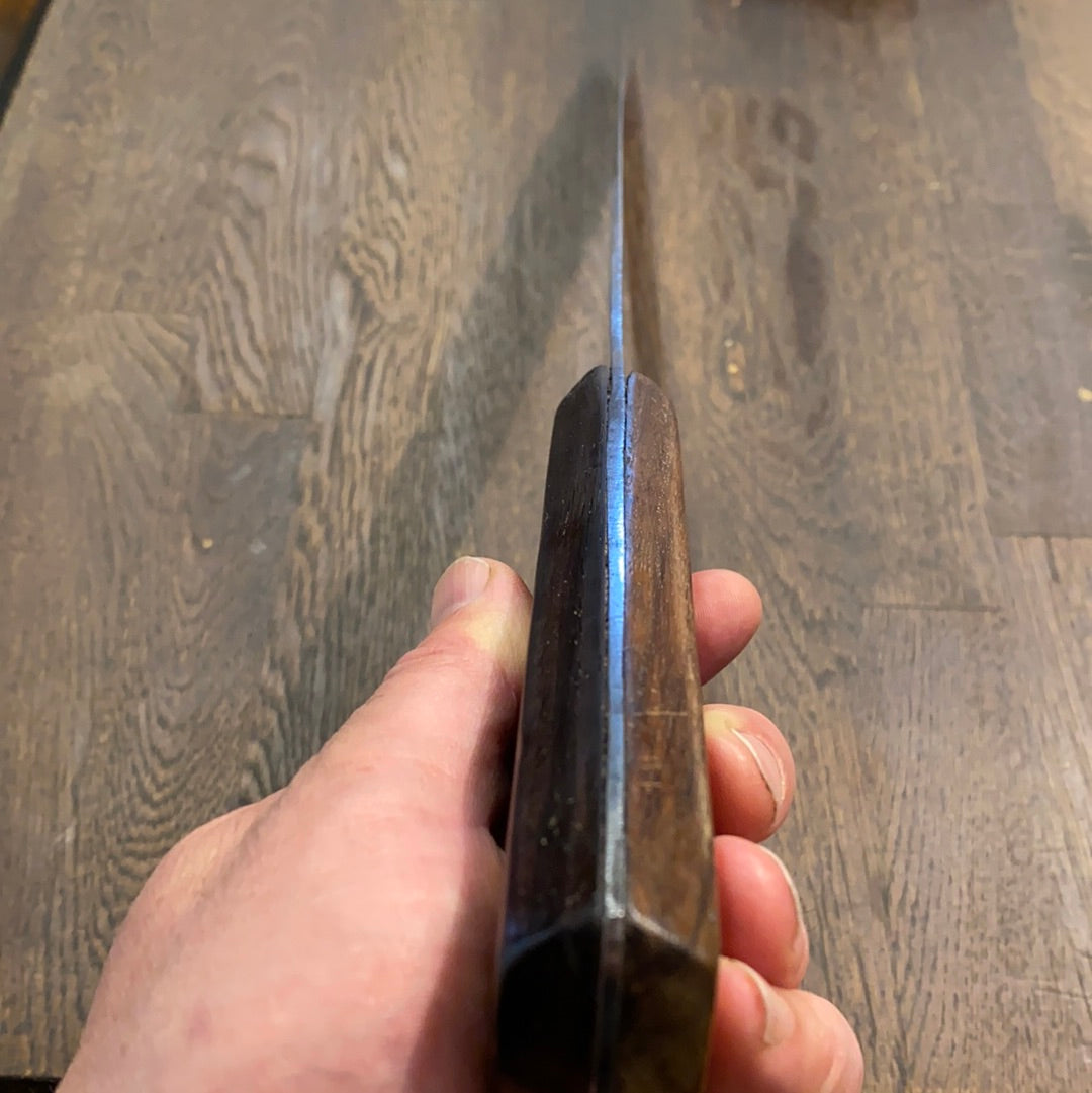 Unmarked 14” Bullnose Butcher Knife USA 1920’s?