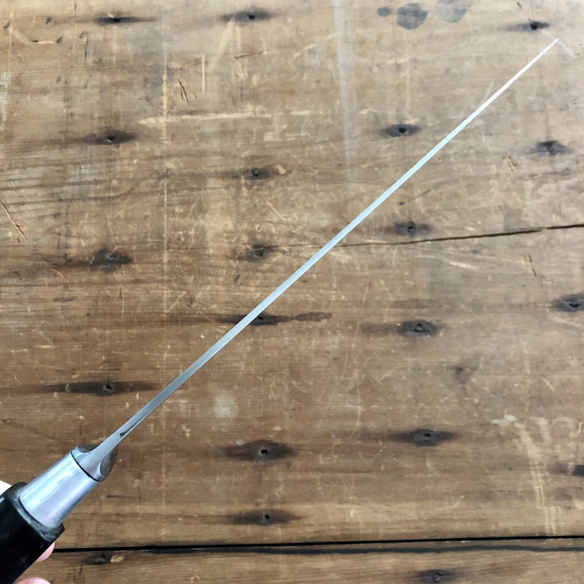 K Sabatier 'New Old Stock' LRG Handle 9" Chef 'Nogent / Cuisine Massive' Carbon Steel