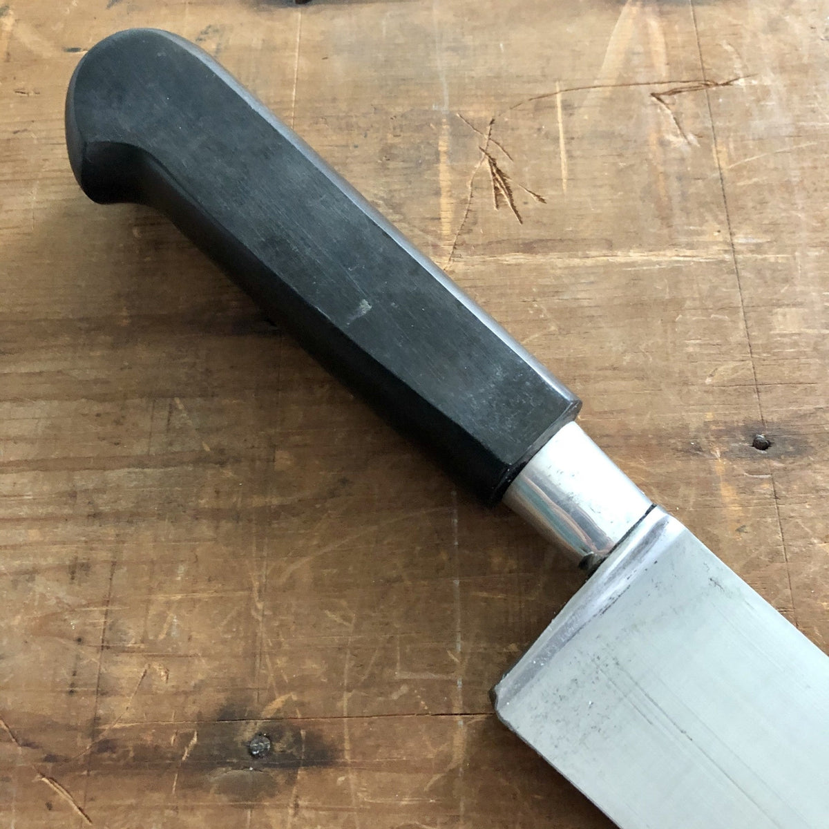 K Sabatier 'New Old Stock' LRG Handle 9" Chef 'Nogent / Cuisine Massive' Carbon Steel