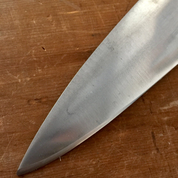 Sword & Shield 10" Chef Knife 1960's Carbon Steel