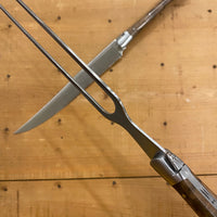 Fontenille Pataud Laguiole Carving Set Walnut