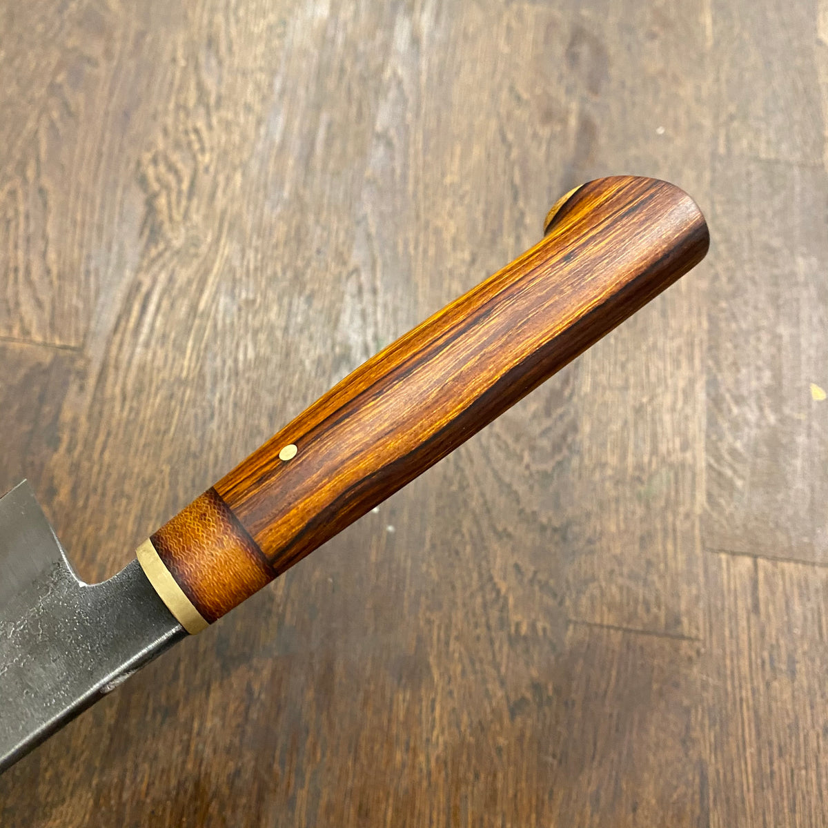 Astral Works 7.5” Chef Knife 52100 Carbon Steel Ironwood Oakland Ca.