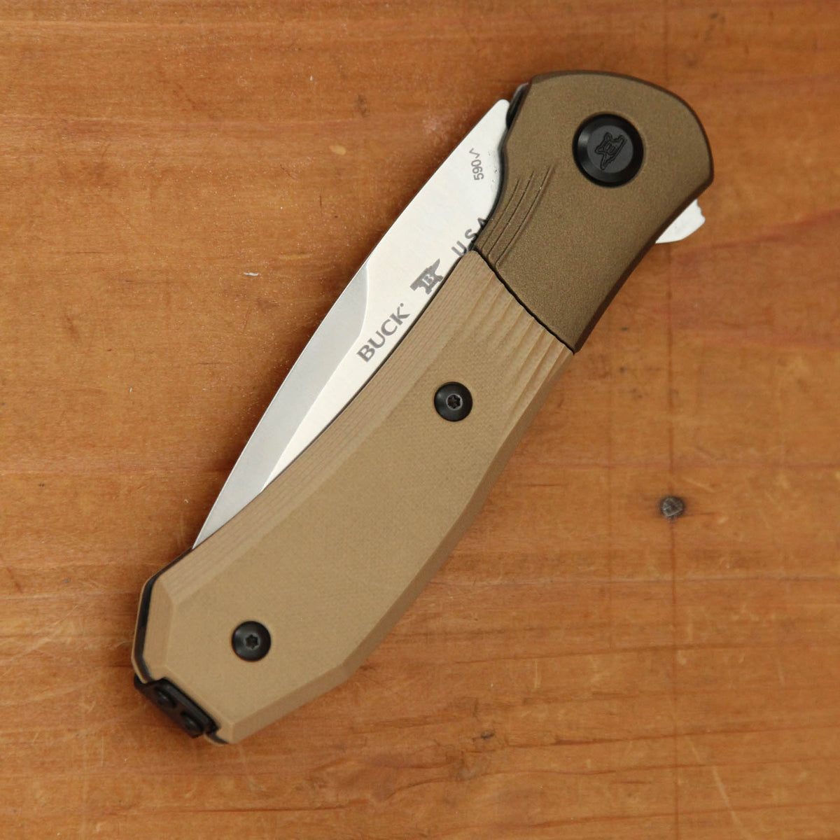 Buck 0590BRS Paradigm Assisted - Brown G10