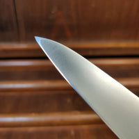 Morihei Hisamoto Hagane 240mm Sujihiki Carbon Steel Pakka Handle