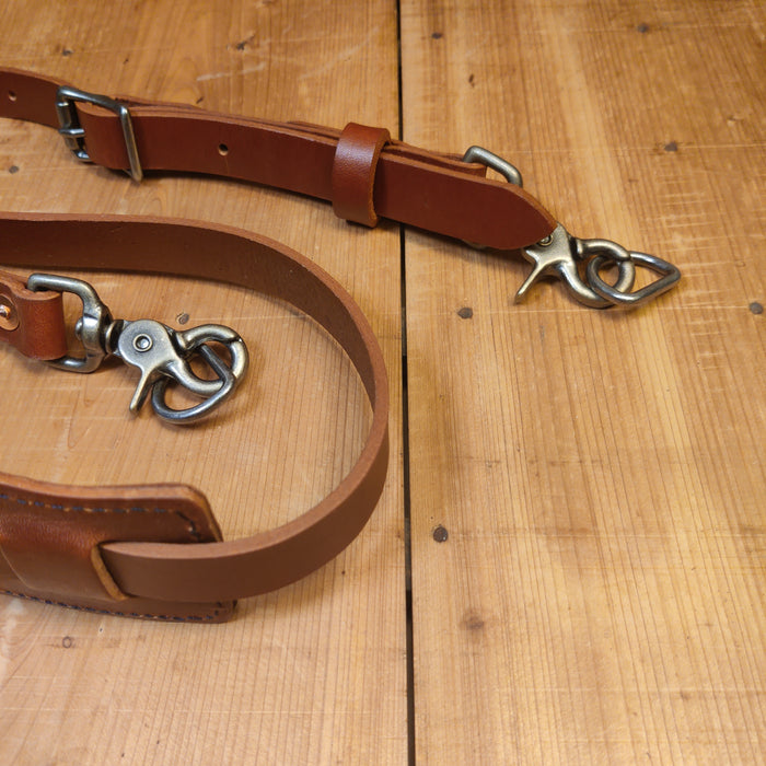 Hardmill Leather Shoulder Strap for Knife Roll