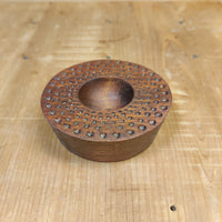 Hand-carved Single Round Ravioli Mold