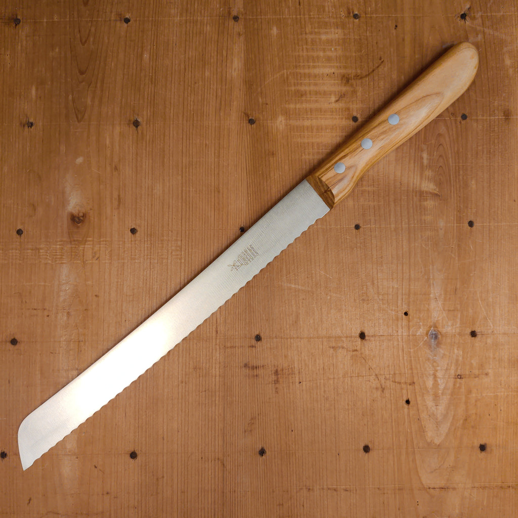 German Bread Knife with Cherry Handle