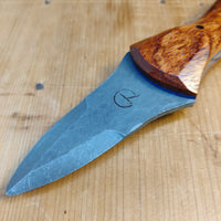 Alma Knife Co. Carolina Shucker - Black Bubinga | Blue G10 Liners