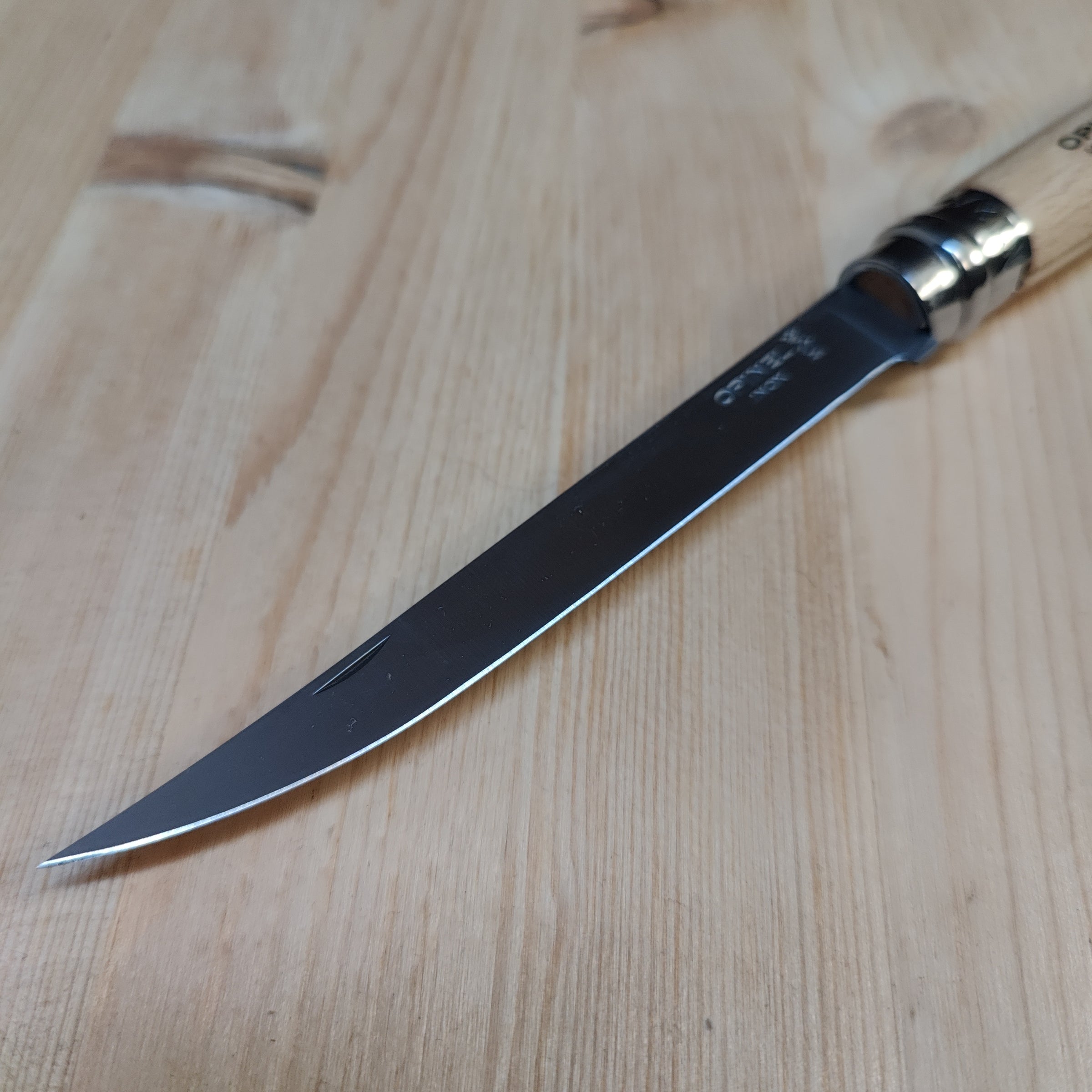 Folding knife Opinel №12 Slim knife Olive 001145 12cm for sale