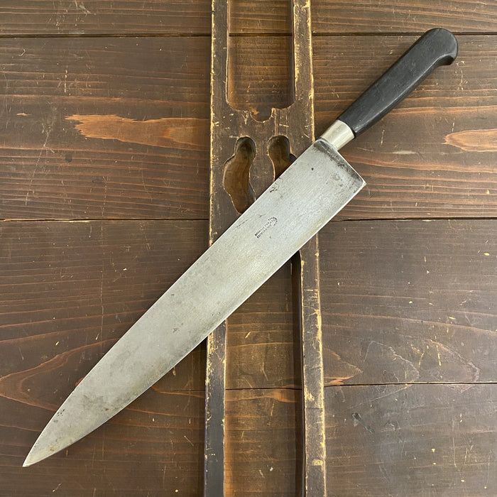 La Trompette 11" Nogent Style Chef Knife Paris *Pre-1891* Pre-Dufresne/Pouzet/Sabatier