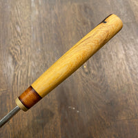 Astral Works 7.5” Chef Knife 52100 Carbon Steel 2 Tone Ironwood Oakland Ca.