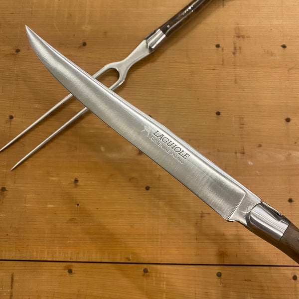 Fontenille Pataud Laguiole Carving Set Walnut