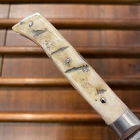 Fontenille Pataud Saint Bernard 11cm Pocket Knife Light Ram Horn Lockback