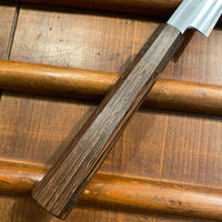 Takada no Hamono 150mm Petty Iron Clad Aogami 2 Tagayasan & Ebony Octagonal