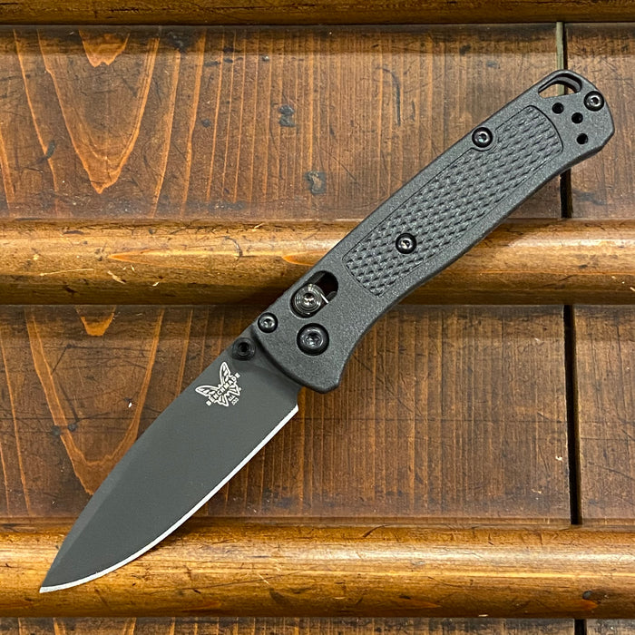 Benchmade 533BK-2 Mini Bugout Drop Point CPM-S30V AXIS Lock Black Cf-Elite Handle