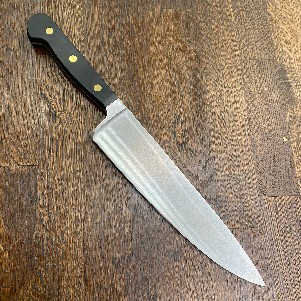 Friedr Herder 5” Old Farmer's Knife Flexible Carbon Steel Cherry Brass – Bernal  Cutlery, brass knife 