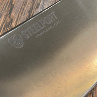 Steelport 8” Chef Knife 52100 Carbon Steel Stabilized Maple