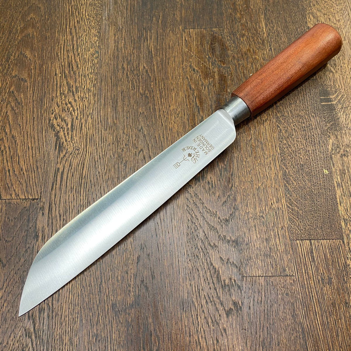 Friedr Herder 9” Old Netherlands Boscher Knife Carbon Steel Cherry