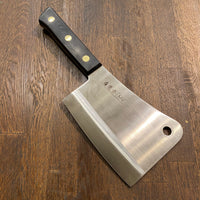 Kanehide MV 160mm Butcher Cleaver Molybdenum Vanadium Stainless