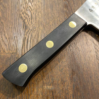 Kanehide MV 160mm Butcher Cleaver Molybdenum Vanadium Stainless