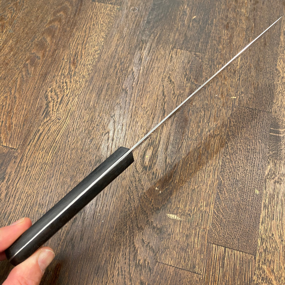 K Sabatier New Vintage 7.5" Ham Knife Hand Forged Carbon Steel Palisander