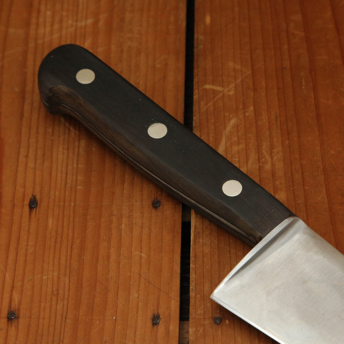 J A Henckels 10" Chef Knife Carbon Steel Solingen 1950's Era
