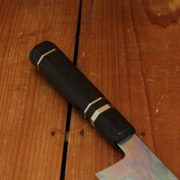 Hashimoto Shoichi 240mm Gyuto Mizu Honyaki Shirogami 1 Ebony Black Horn