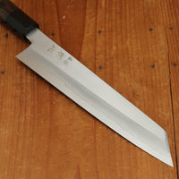 Hatsukokuro Nakagawa 240mm Kiritsuke Gyuto Ginsanko Ebony Handle