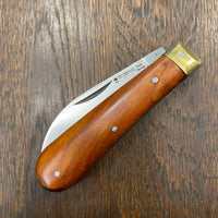 Friedr Herder 3.5” Sheepsfoot Jack Pocket Knife Carbon Steel Cherry