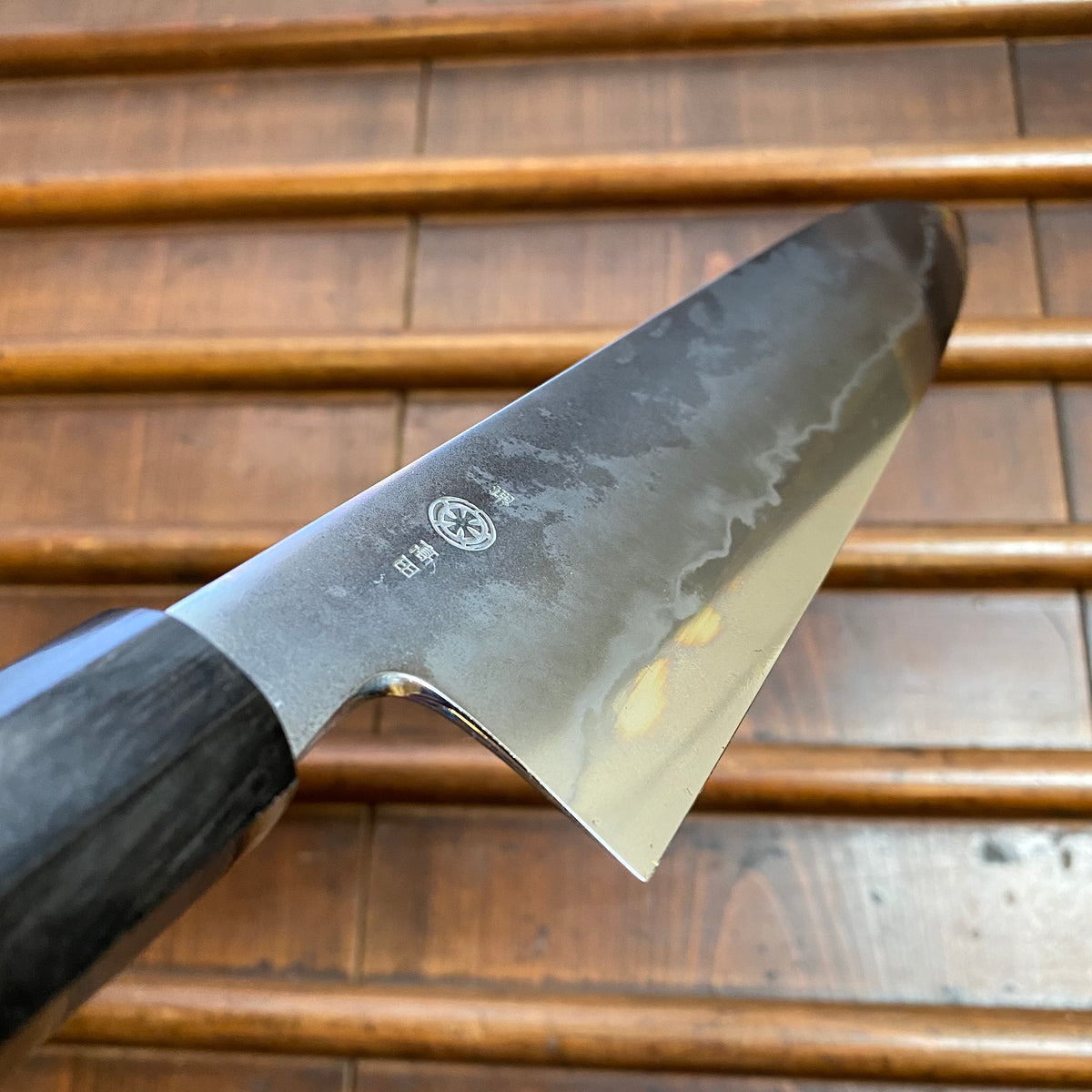 Takada no Hamono 270mm Gyuto Shirogami 2 Iron Clad Suiboku Finish Octagonal Ho & Horn Handle