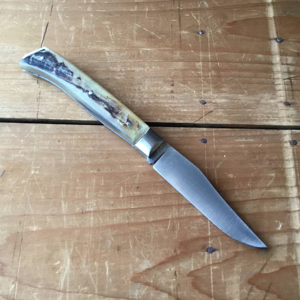 Fontenille Pataud Saint Bernard 11cm Pocket Knife Ram Horn Lockback