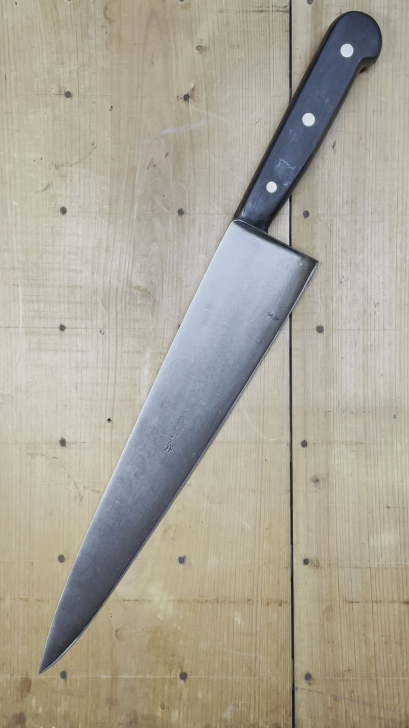J Adams 12 Chef Knife Carbon Steel Pinned Rosewood – Bernal Cutlery