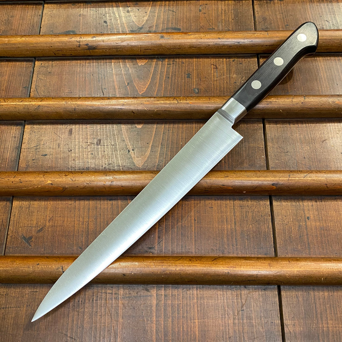 Ashi Hamono Ginga 210mm Petty Swedish Stainless Western Handle – Bernal  Cutlery