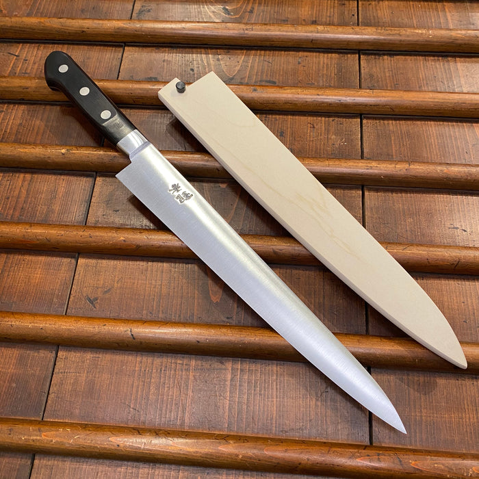 Ashi Hamono Ginga 270mm Sujihiki Shirogami 2 Western Handle