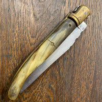 Veritabel Brossard 11cm Laguiole Stainless Blades Horn Scales