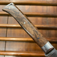 Fontenille Pataud Saint Bernard 11cm Pocket Knife Walnut Lockback