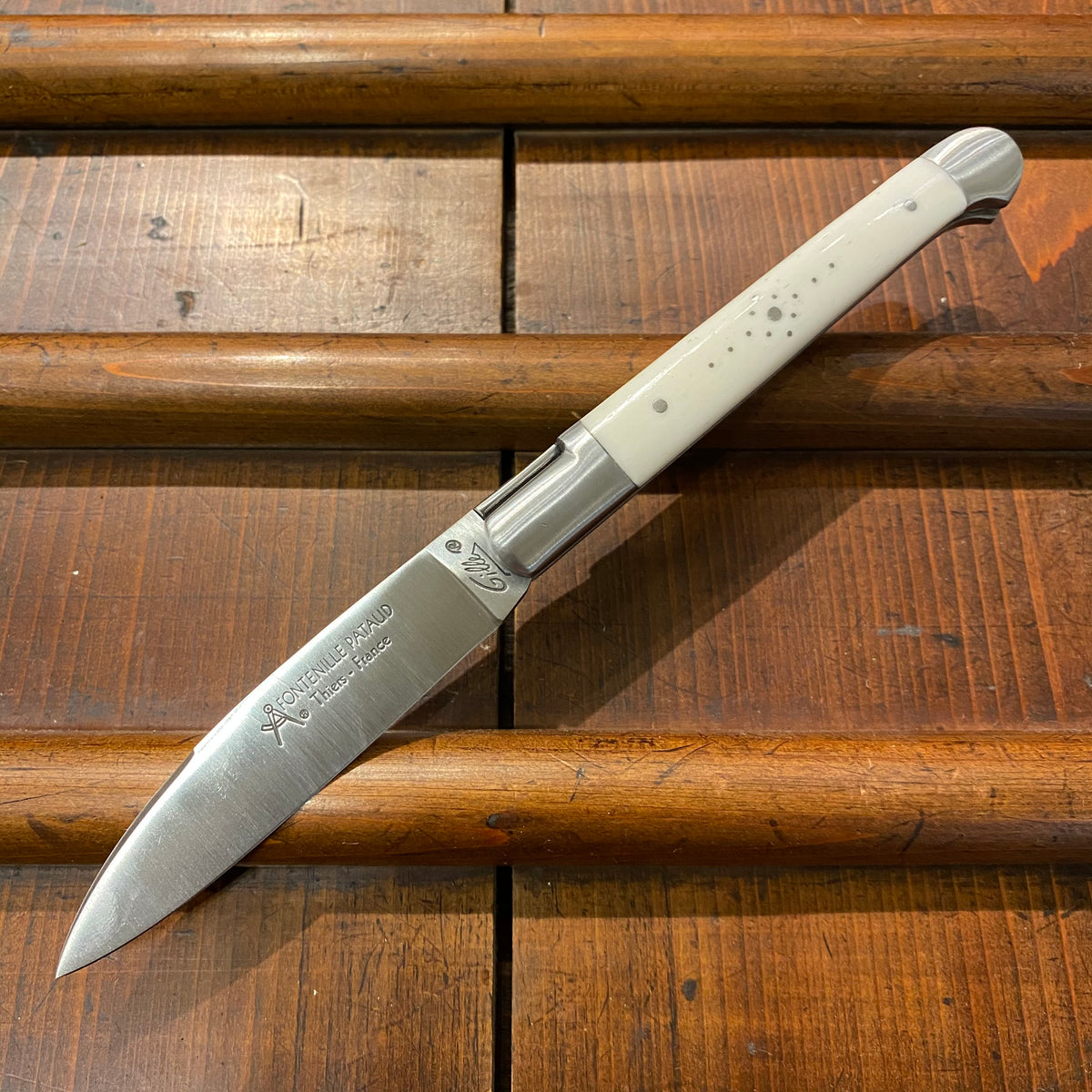 Fontenille Pataud Saint Martin 11cm Pocket Knife Cow Bone