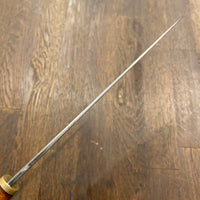 Astral Works 7.5” Chef Knife 52100 Carbon Steel Ironwood Oakland Ca.