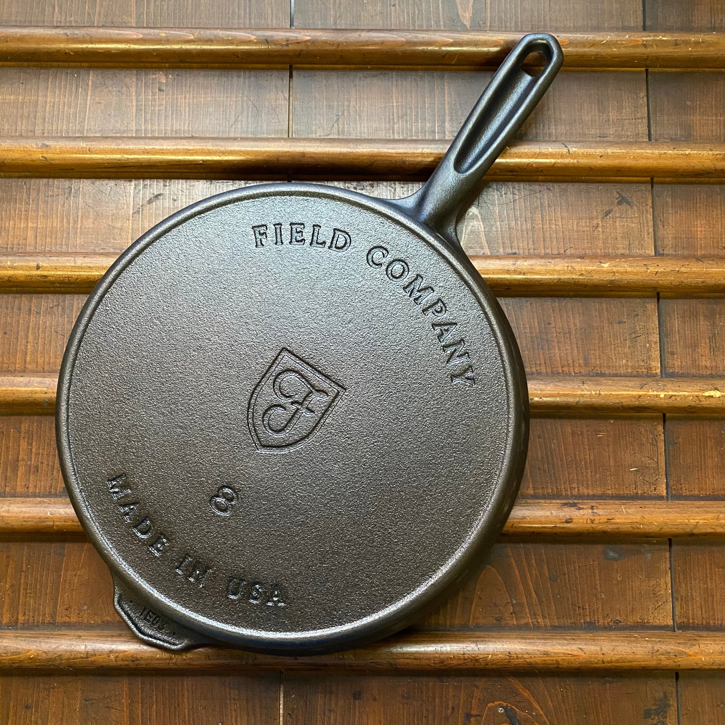 Field Company No. 8 Cast Iron skillet and lid