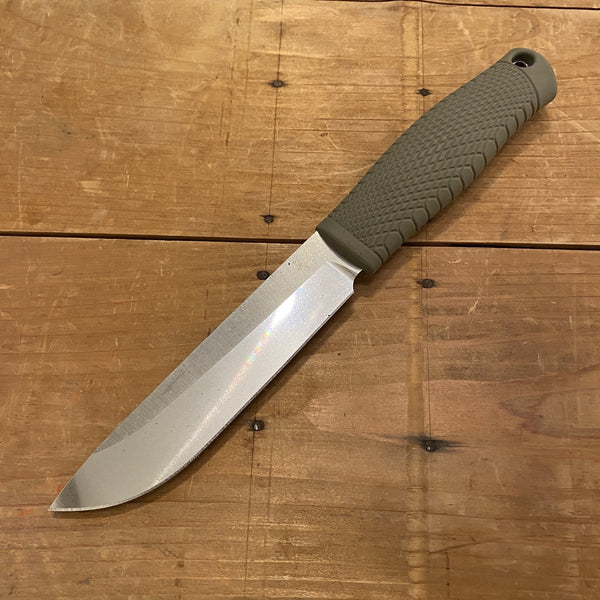 Morakniv Hook Knife 164 Left Stainless with Leather Sheath – Bernal Cutlery