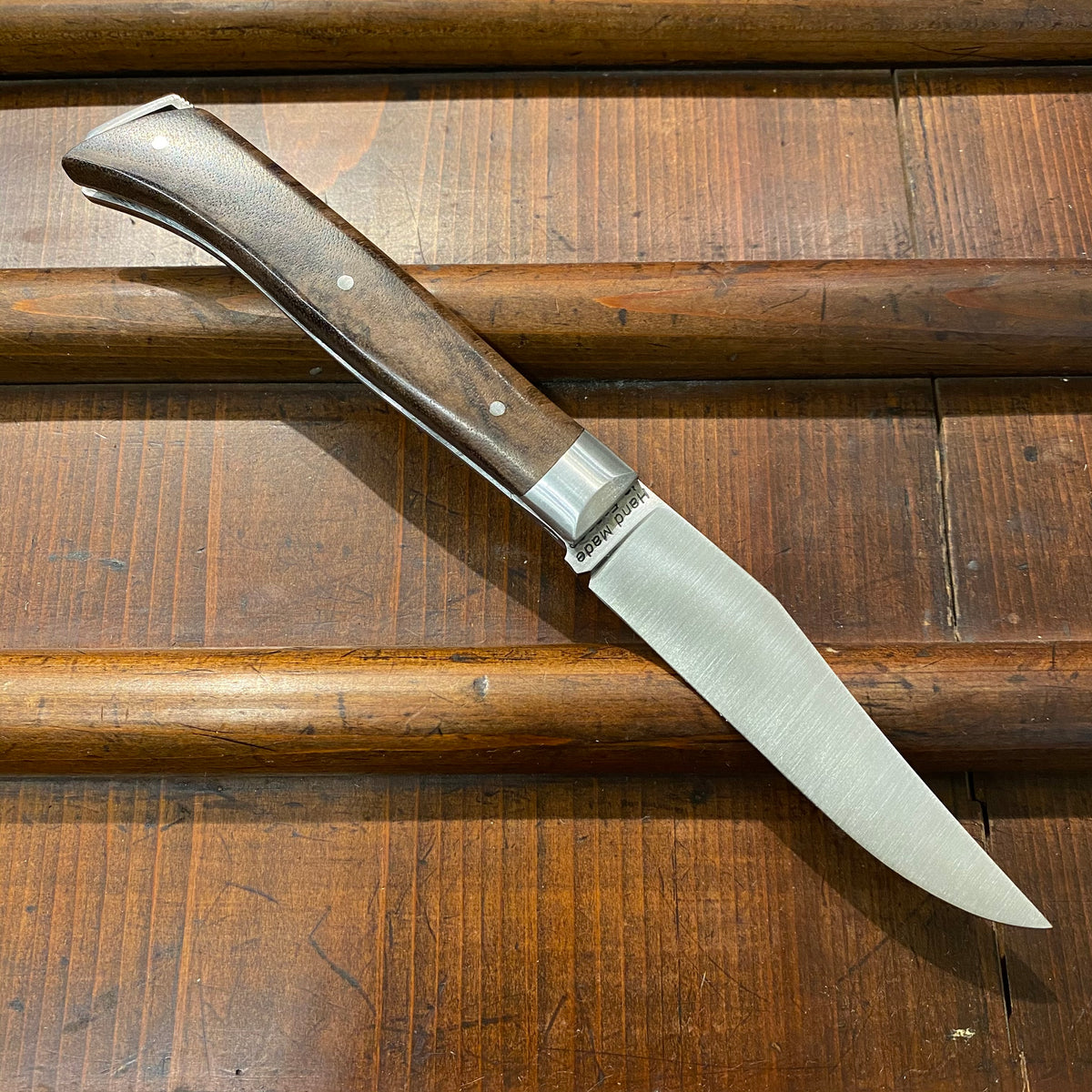 Fontenille Pataud Saint Bernard 11cm Pocket Knife Walnut Lockback