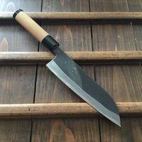 Tsukasa Hinoura 'River Jump' 180mm Wa-Santoku Enju Handle